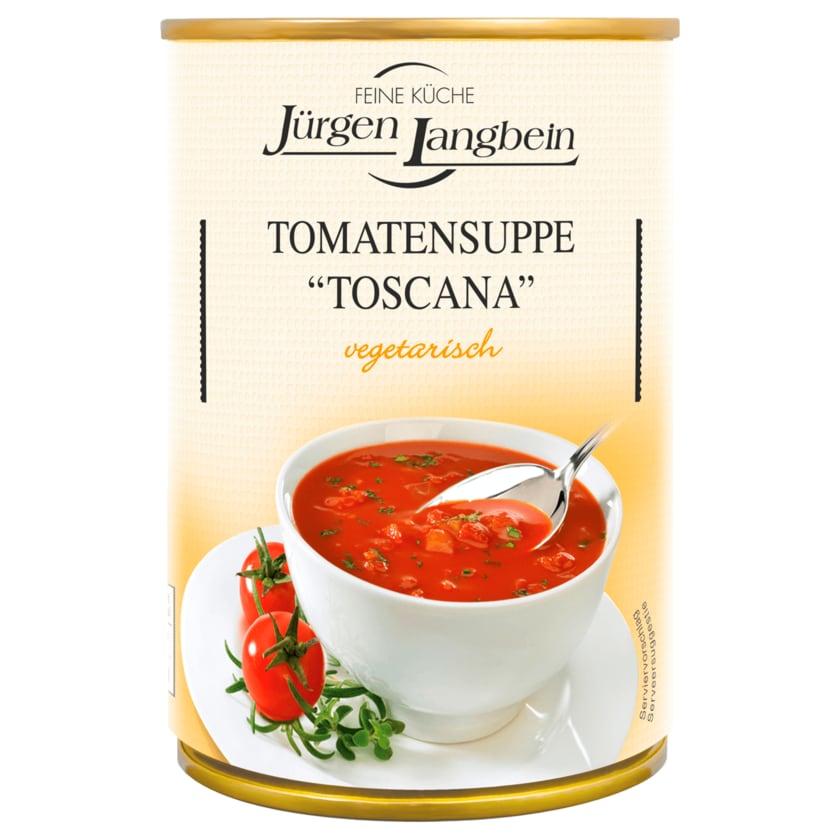 Jürgen Langbein Tomatensuppe Toscana 400ml